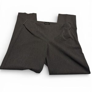 Talbots Dark Gray Curvy Trousers Size 8